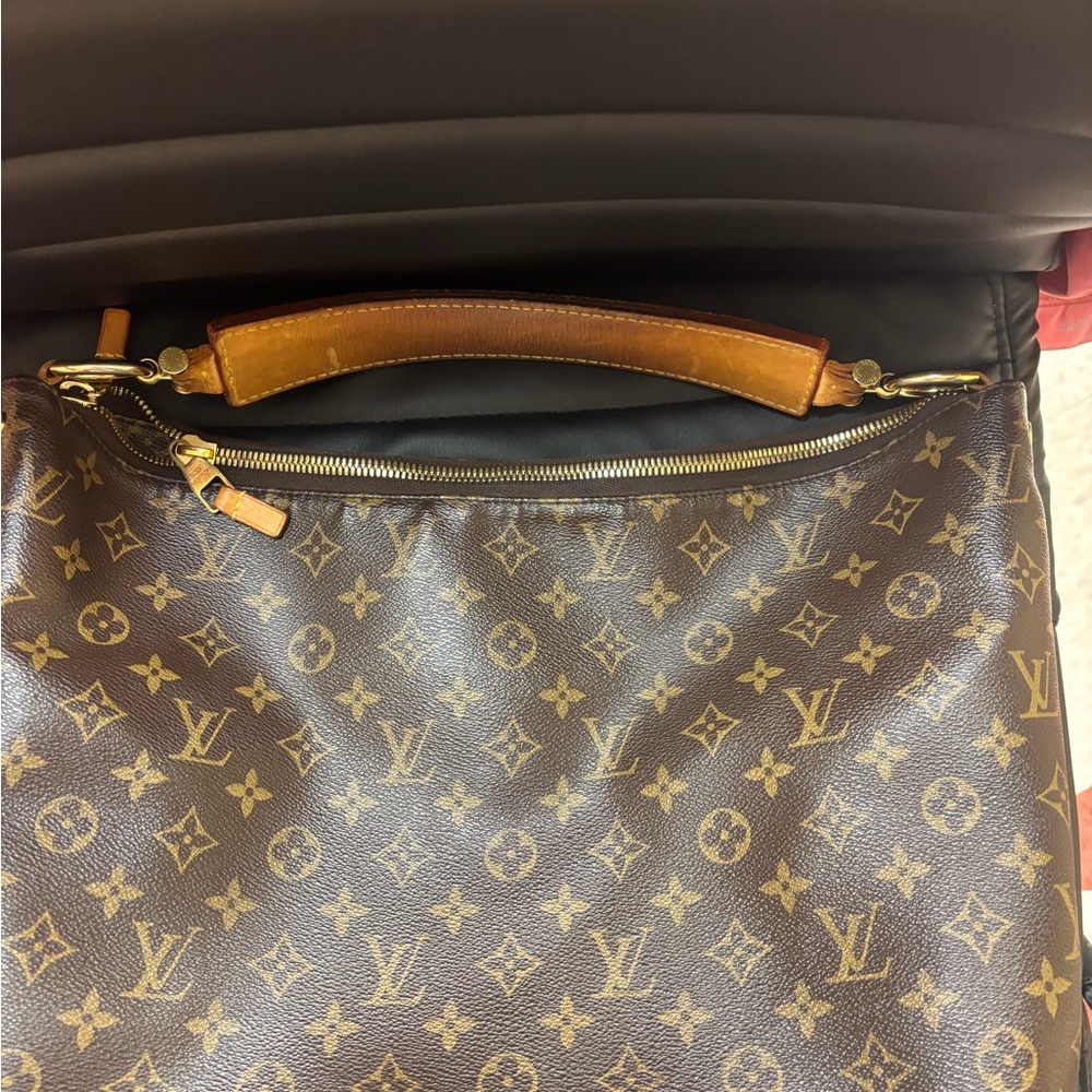 Louis Vuitton Brown Monogram Hobo Bag - Picture 4 of 16